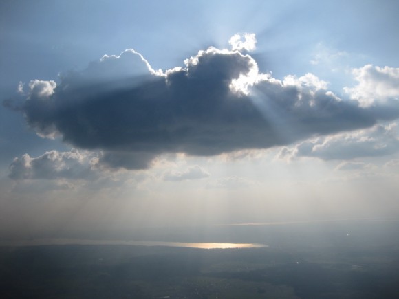 cloud over Lake Starnberg